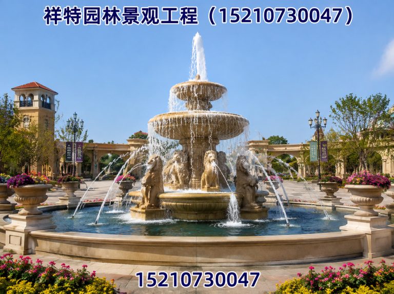 徐水区喷泉工程展示图